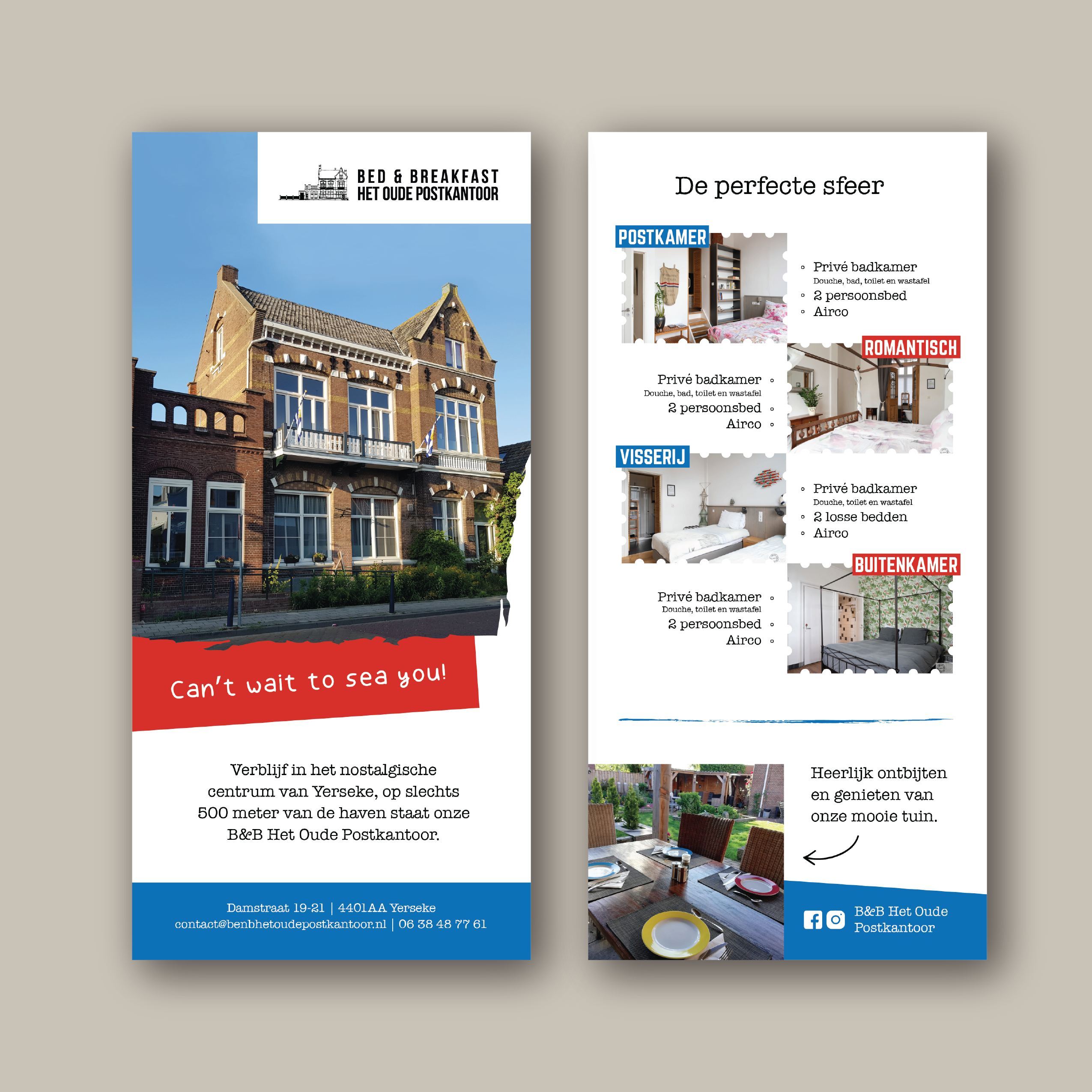 B&B Het Oude Postkantoor brochure